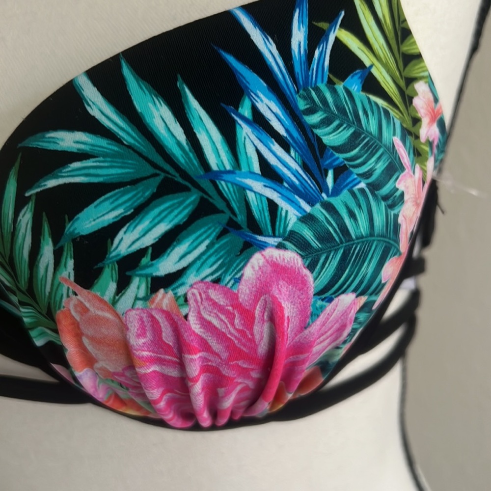New Shade & Shore push up Swim Top 34C - Picture 2 of 6